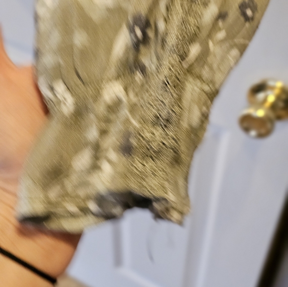 Lee size L EUC boho sheer blouse - Picture 6 of 7